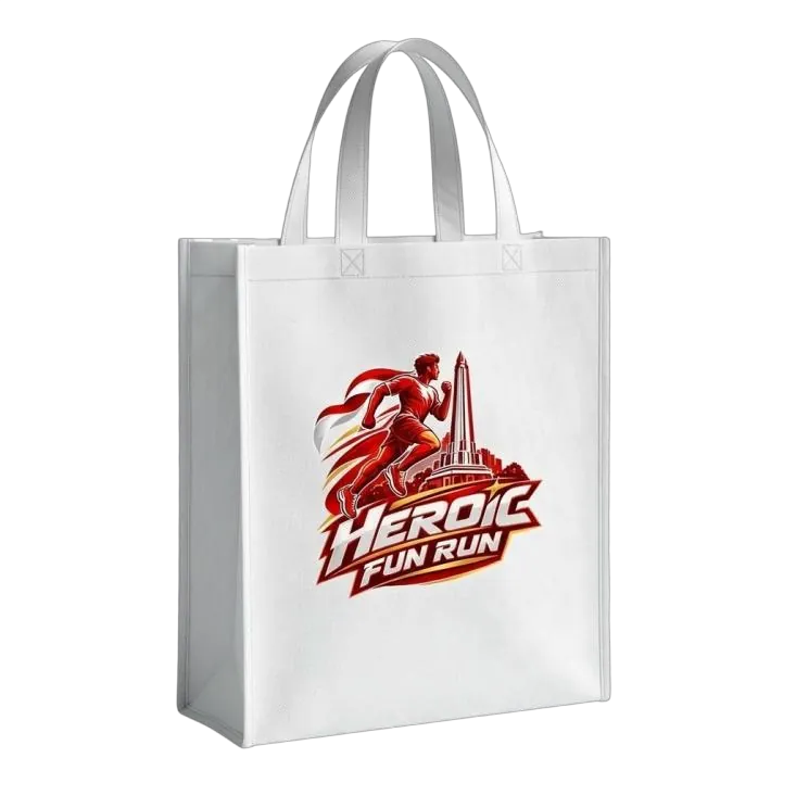 Tote bag race pack